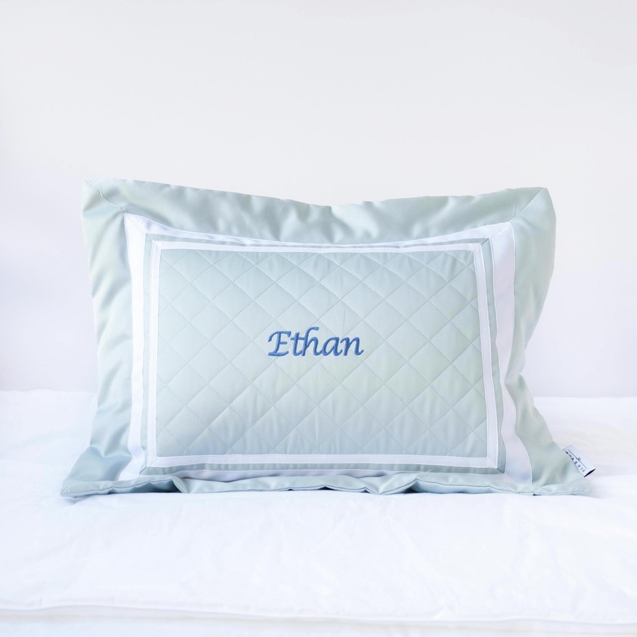 500 Thread Count PIMA Cotton Quilted Pillow - Meadow